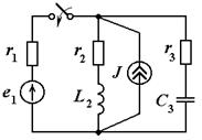 Анализ переходного процесса в нелинейной цепи с синусоидальными источниками энергии - student2.ru