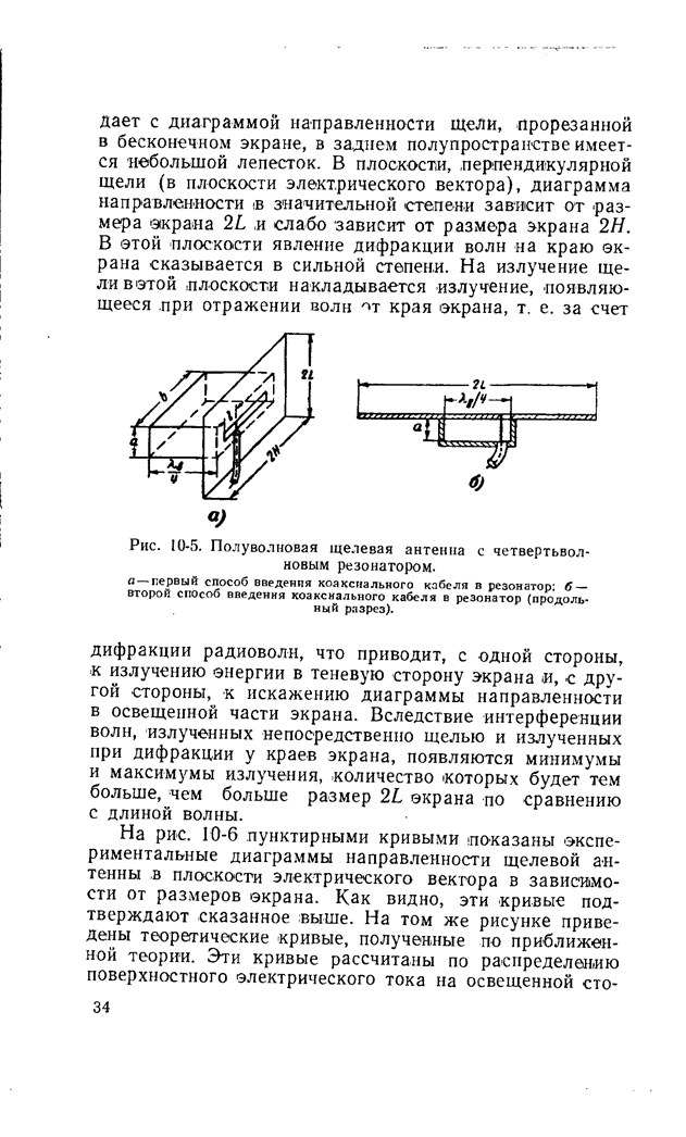 Антенны с согласованными щелями - student2.ru