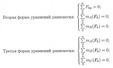 Частные случаи приведения системы сил к точке - student2.ru