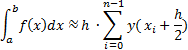 Численное дифференцирование и интегрирование в математическом моделировании, вычисление интегралов методом прямоугольников. - student2.ru