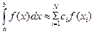 Численное интегрирование. Рассмотрим способы приближенного вычисления определенных интегралов - student2.ru