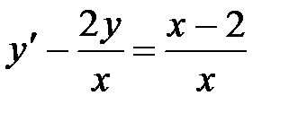 Дифференциальные уравнения 1-ого порядка и уравнения, допускающие понижение порядка. Линейные дифференциальные уравнения 2-го порядка - student2.ru