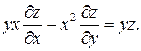 Дифференциальные уравнения с частными производными первого порядка - student2.ru