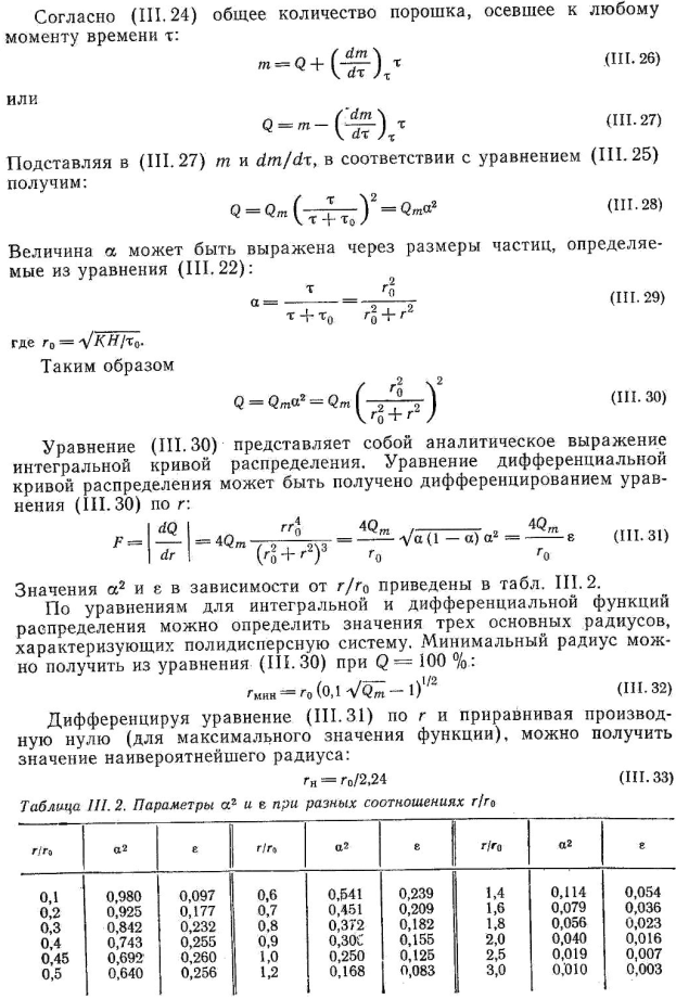 Дисперсионный анализ низкодисперсных порошков методом седиментации в гравитационном поле - student2.ru