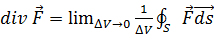 Дивергенция. Теорема Остроградского-Гаусса - student2.ru