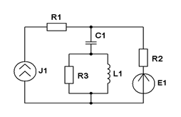 Для схемы задания 1 составить уравнения контурных токов и узловых. напряжений и решить их для численных значений: R1=R2= XL1 =XC1= XC2=100 Ом; - student2.ru