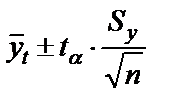 Доверительные интервалы прогноза - student2.ru