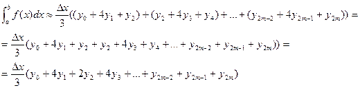 Формула (4) и есть формула трапеций - student2.ru