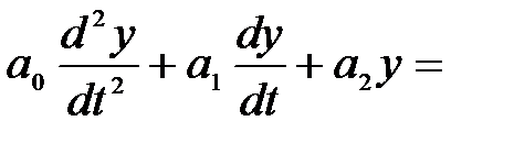 Формы записи дифференциальных уравнений - student2.ru