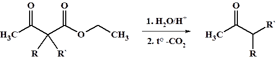 Глава 15 Дикарбонильные соединения. Свойства 1,3-дикетонов, ацетоуксусного и малонового эфиров - student2.ru