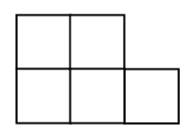 I. Организационный момент. а) Уберите четыре палочки так, чтобы осталось 2 квадрата - student2.ru