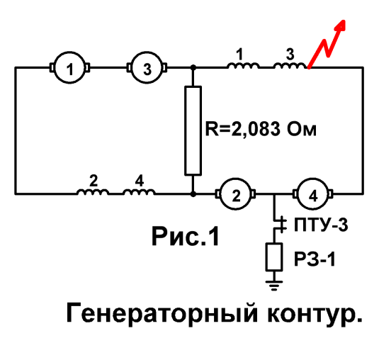 III. Снимается напряжение с КР при пуске - student2.ru