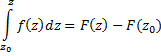 Интеграл от ФКП по кривой. Случай аналитичности подынтегральной функции: Формула Ньютона-Лейбница. - student2.ru