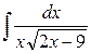 Інтеграли від виразів з квадратним тричленом - student2.ru