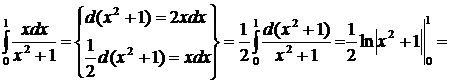 Интегрирование путем подведения под знак дифференциала и методом подстановки - student2.ru