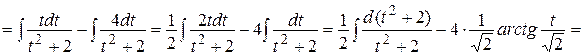 Интегрирование рациональных функций - student2.ru