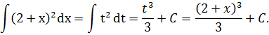 Интегрирование способом подстановки - student2.ru