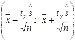 Интервальные оценки основных числовых характеристик генеральной совокупности - student2.ru