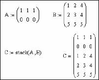 Использование матриц специального вида для выполнения матричных операций в системе Mathcad - student2.ru