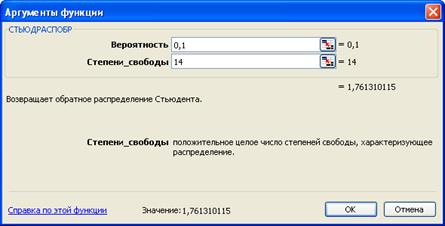 Использование статистических функций для решения маркетинговых задач - student2.ru