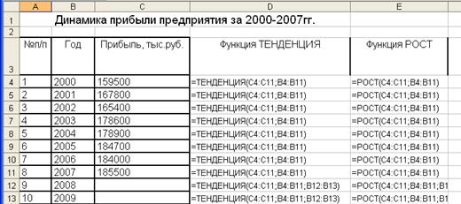 Использование встроенных функций Excel - student2.ru