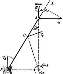 IV. Кинематический анализ плоского механизма. - student2.ru