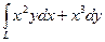 Келесі екінші текті қисық сызықты интегралды есептеңіз. - student2.ru