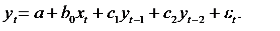 Характеристика моделей с распределенным лагом и моделей авторегрессии - student2.ru