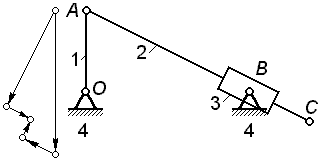 кинематический анализ плоских рычажных - student2.ru
