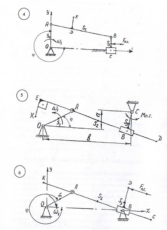 Кинематическое и силовое исследование рычажного механизма. - student2.ru