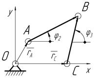 Кинематическое исследование механизма - student2.ru