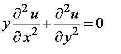 Классификация уравнений математической физики (линейных дифференциальных уравнений с частными производными второго порядка) - student2.ru