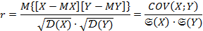 Корреляционная зависимость случайных величин - student2.ru