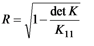 Коэффициент корреляции. Коэффициент детерминации - student2.ru