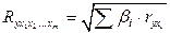 Коэффициенты множественной корреляции и детерминации - student2.ru
