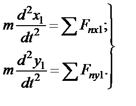 Краткие сведения для решения задач. Основное уравнение динамики материальной точки D массой m , движущейся с ускорением a под действием системы сил относительно инерциальной системы отсчёта - student2.ru