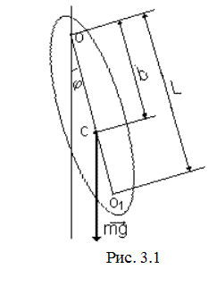 Краткие теоретические сведения. Физическим маятником (ФМ) называется твердое тело, которое может колебаться под действием силы тяжести вокруг горизонтальной оси (не проходящей через центр - student2.ru