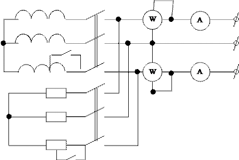 Краткие теоретические сведения. Измерить активную мощность в цепях трехфазного тока можно различными способами - student2.ru