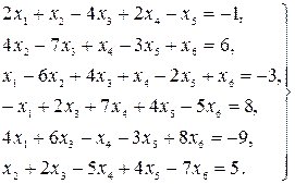 Краткие теоретические сведения. Система n линейных уравнений с n неизвестными x1, x2 - student2.ru