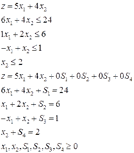 Линейное программирование - student2.ru