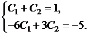 Линейное уравнение с постоянными коэффициентами - student2.ru