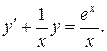 Линейные дифференциальные уравнения 1-го порядка - student2.ru