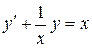 Линейные дифференциальные уравнения первого порядка с переменными коэффициентами - student2.ru