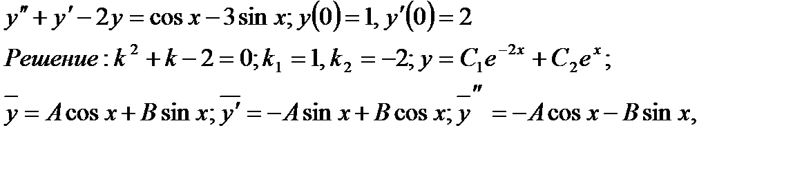 Линейные однородные уравнения с постоянными коэффициентами. - student2.ru