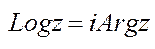 Логарифмічна ф-ія дійсної та комплексної змінної (означення, властивості). Розклад її в степеневий ряд. Логарифмічна ф-ія в школі - student2.ru