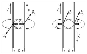 Магнитное поле. Опыт Ампера - student2.ru