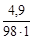 Массу Н2SO4 , содержащуюся в 110 г этого раствора, найдем из пропорции - student2.ru