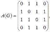 Матрица смежности и матрица инцидентности графа - student2.ru