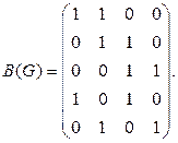 Матрица смежности и матрица инцидентности графа - student2.ru