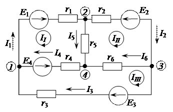 Матричные уравнения контурных токов - student2.ru